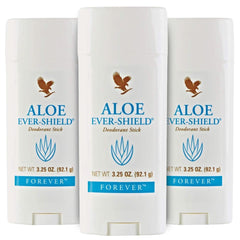 Forever Living Aloe Ever-Shield: texture crèmeuse pour une application douce et hydratante.
