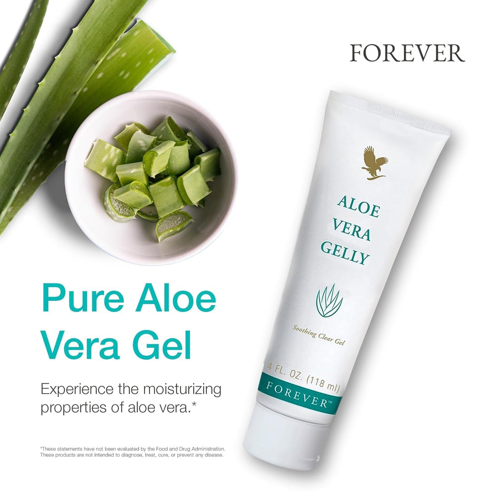 Forever Living Aloe Vera Gelly — ingrédients végétaux pour l'hydratation.