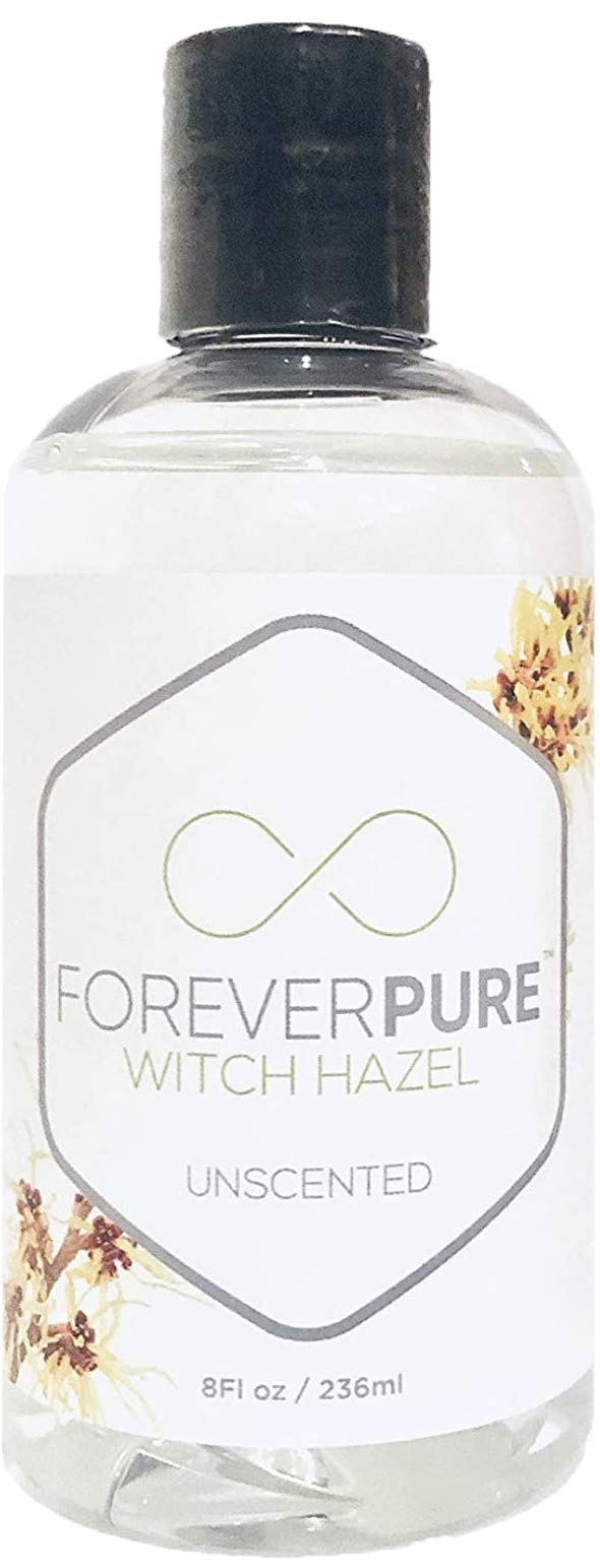 Forever Pure hamamelis sans alcool – flacon pratique pour tonifier la peau.