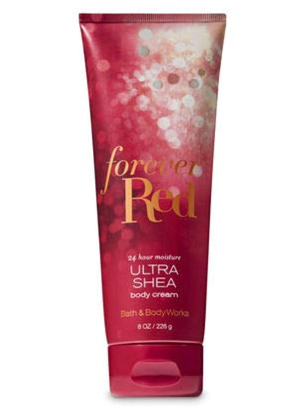 Forever Red Crème corporelle luxe, texture onctueuse idéale pour un soin quotidien.