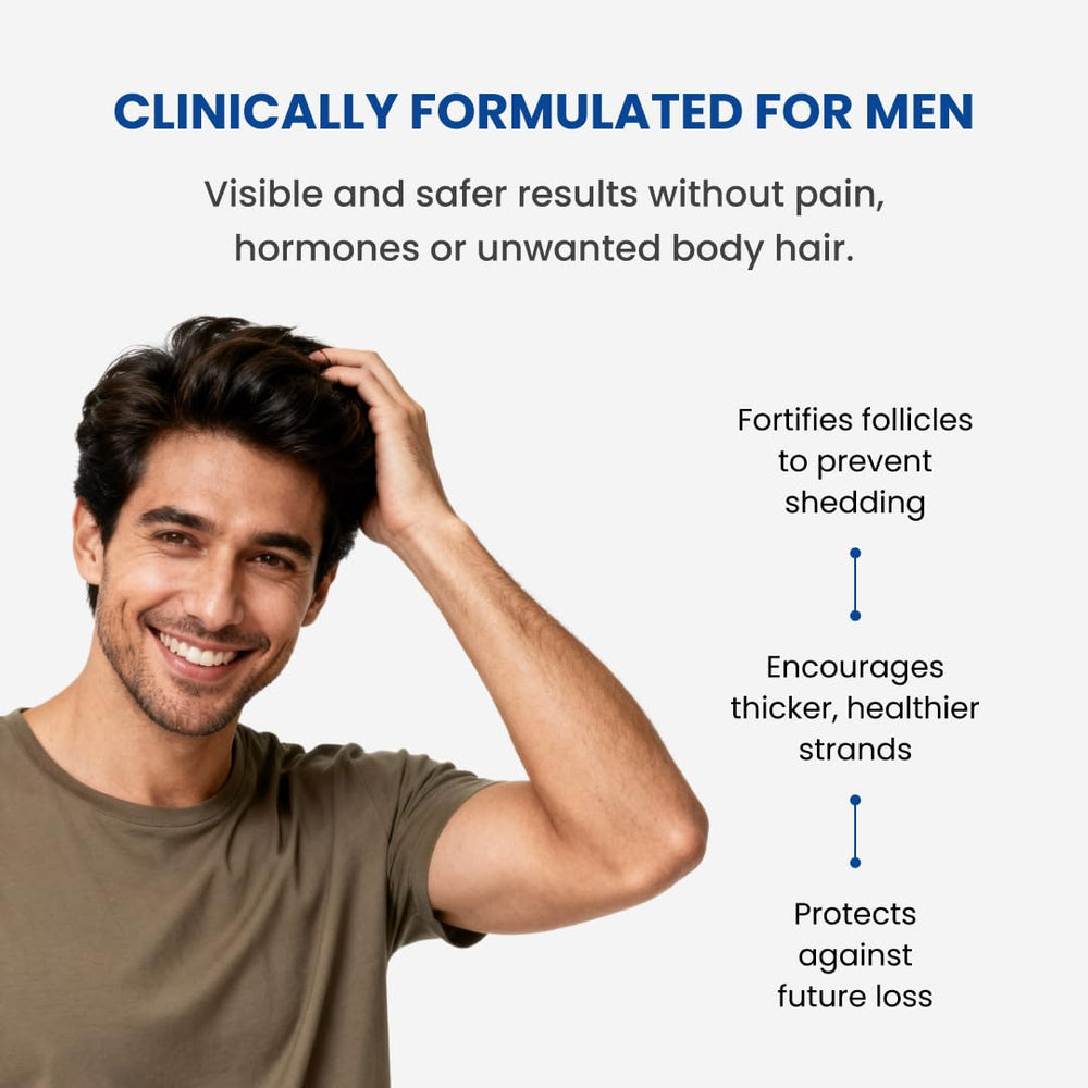 ForHair-densite-cheveux : densité visuelle accrue dans les zones clairsemées.