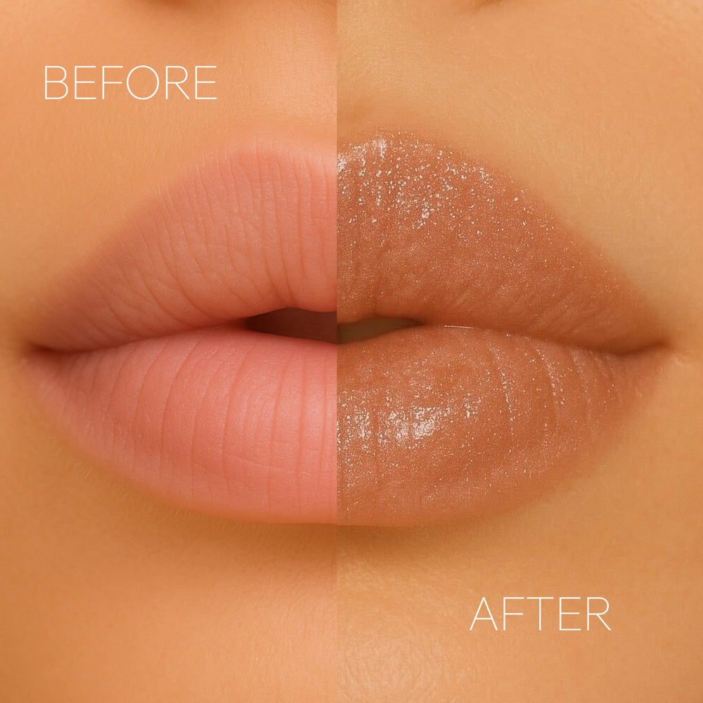 Formless Beauty Euphoria Lip vue bouteille et emballage élégant