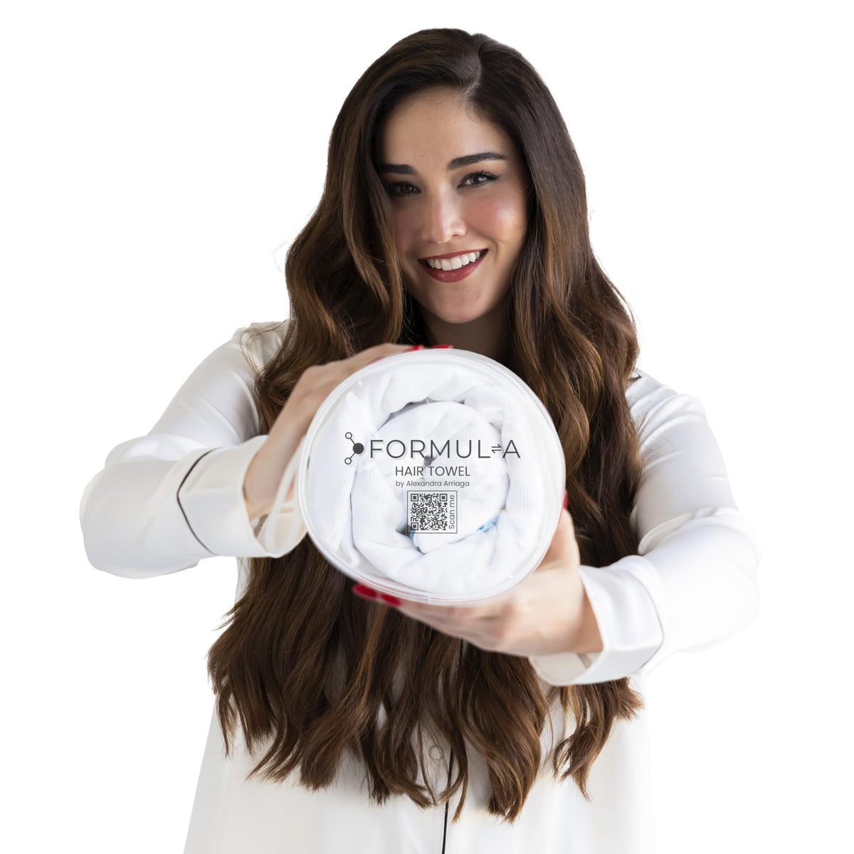 FORMUL-A serviette-microfibre-cheveux-sechage-rapide: absorption élevée pour un séchage rapide.