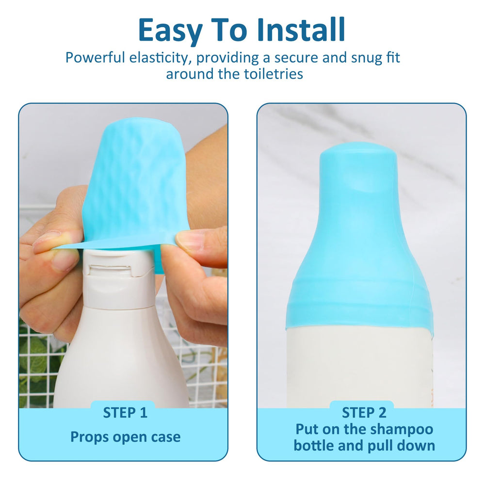 FOROUME protections silicone bouteilles voyage, maintien sûr des contenants.