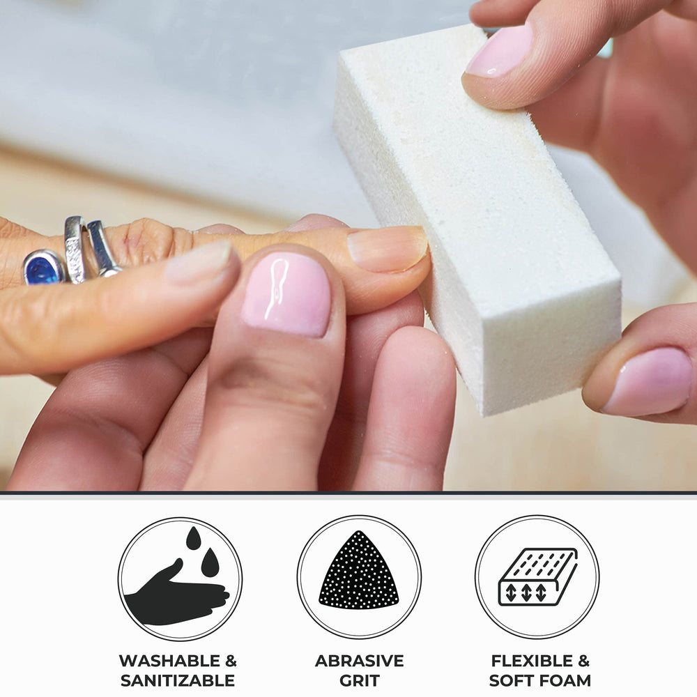 ForPro blocs buffants adaptés pour préparer les ongles avant vernis
