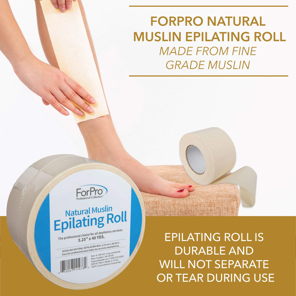 ForPro Rouleau épilatoire pour épilation sur tout le corps avec précision.