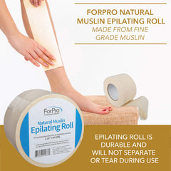 ForPro Rouleau épilatoire pour épilation sur tout le corps avec précision.