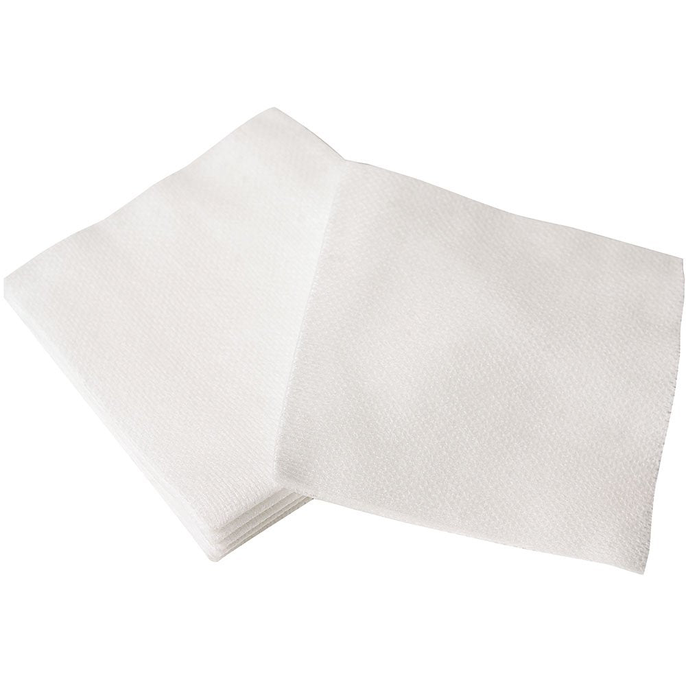 ForPro Collection lingettes sans peluches 4ply 4x4 idéales pour le nettoyage du visage.