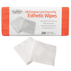 ForPro Collection lingettes 4ply facilitent l’application des gels et crèmes.