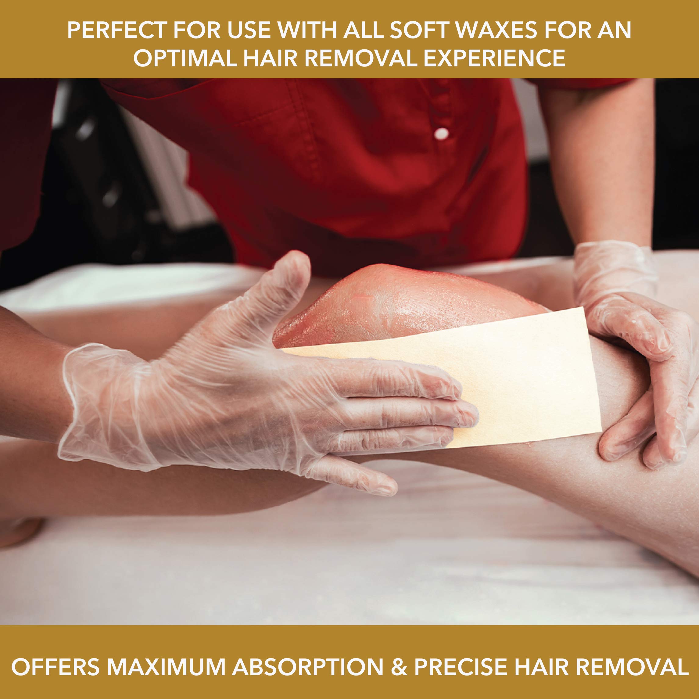 Rouleau ForPro mousseline avec absorption élevée pour une épilation efficace.