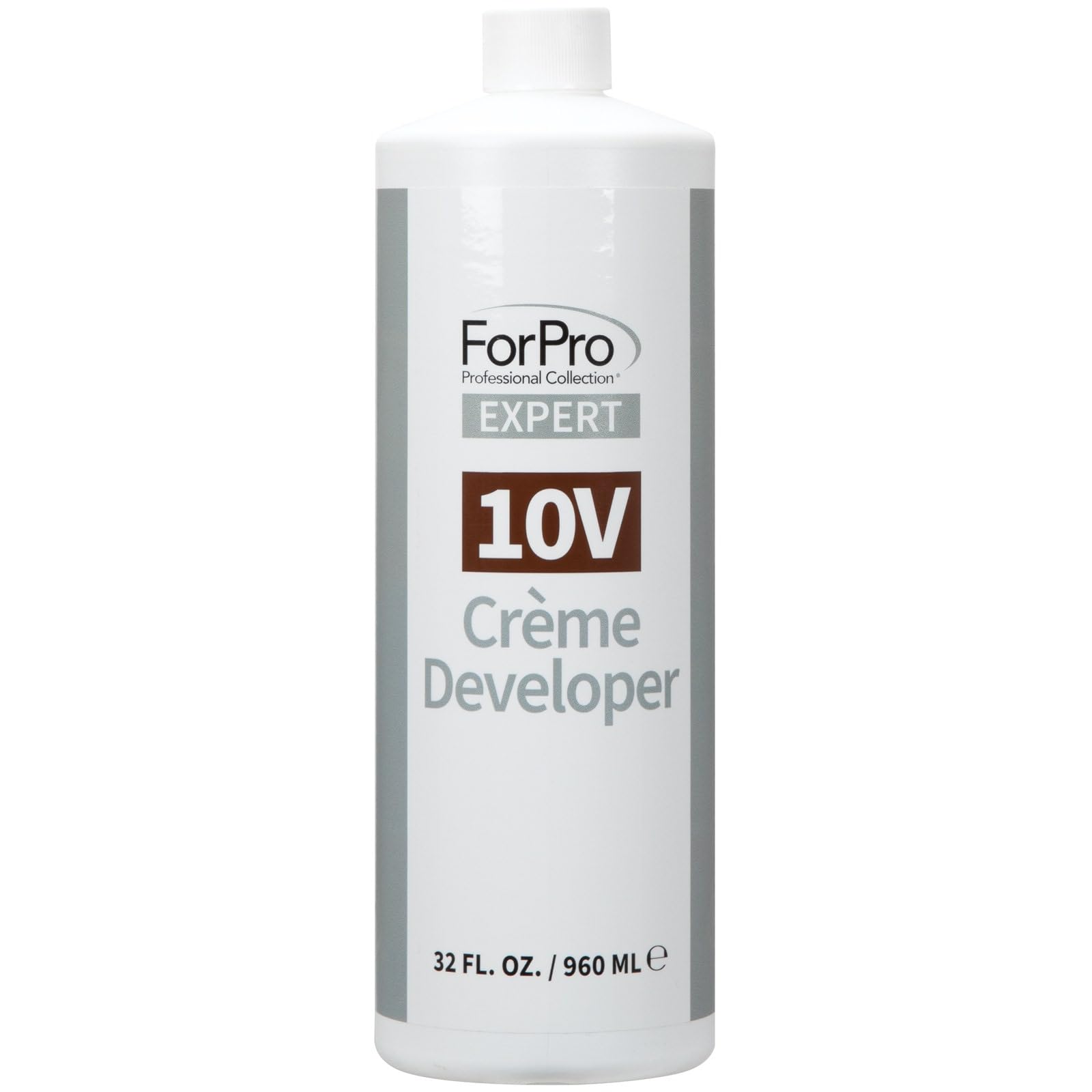 ForPro Expert 10 Volume crème developpeur bouteille pour préparation du melange colorant professionnel
