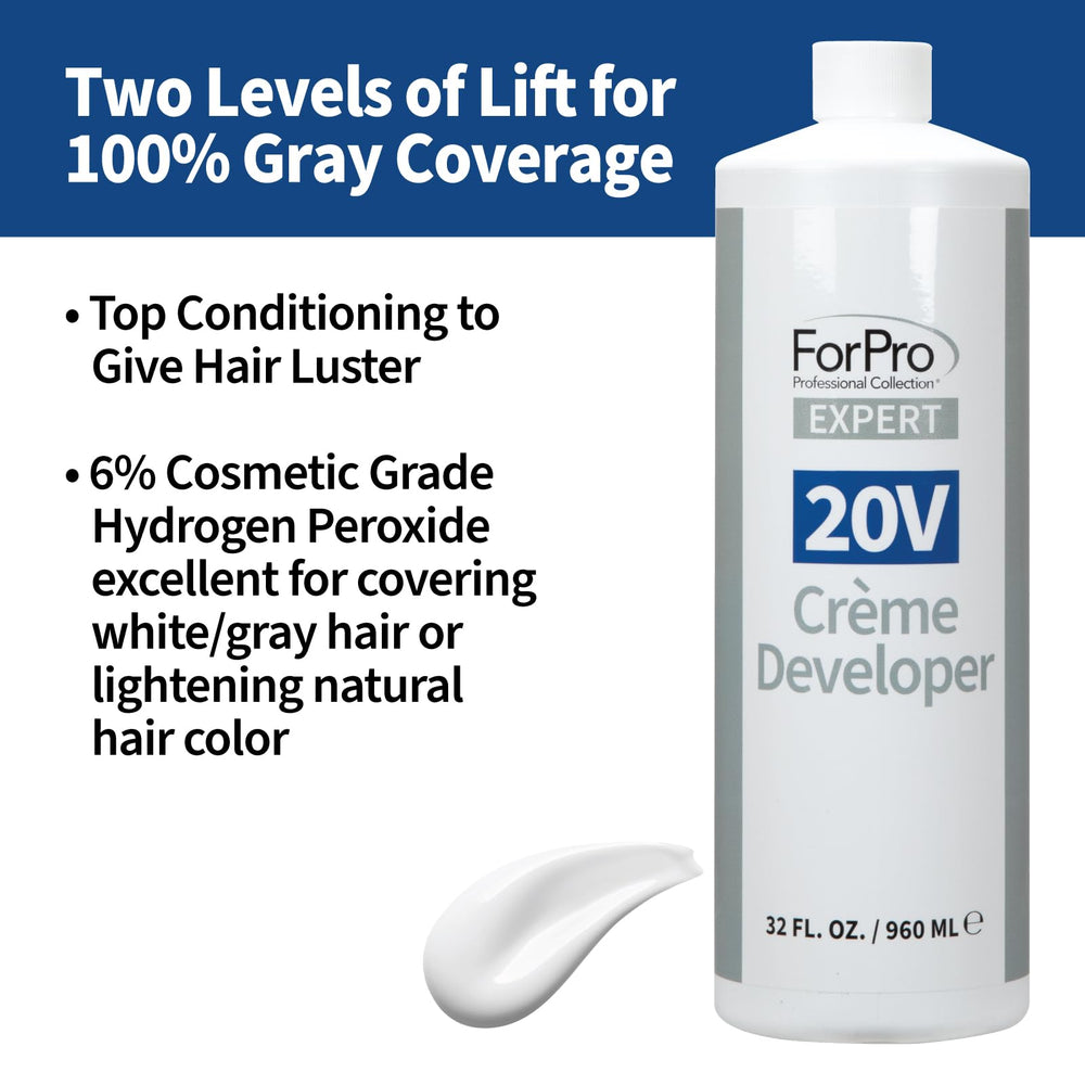 ForPro Expert 20V développeur crème: idéal pour balayage et cap sur cheveux