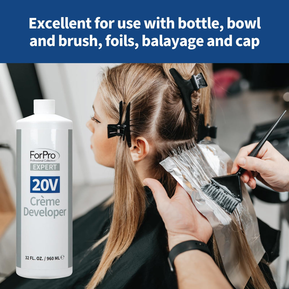 ForPro Expert 20V développeur crème: mélange stable et expérience salon optimale