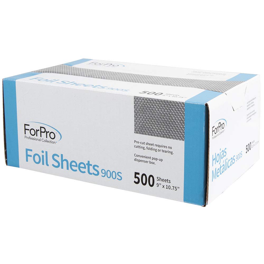 ForPro Professional Collection feuilles aluminium pré-coupées, faciles à utiliser en coiffure