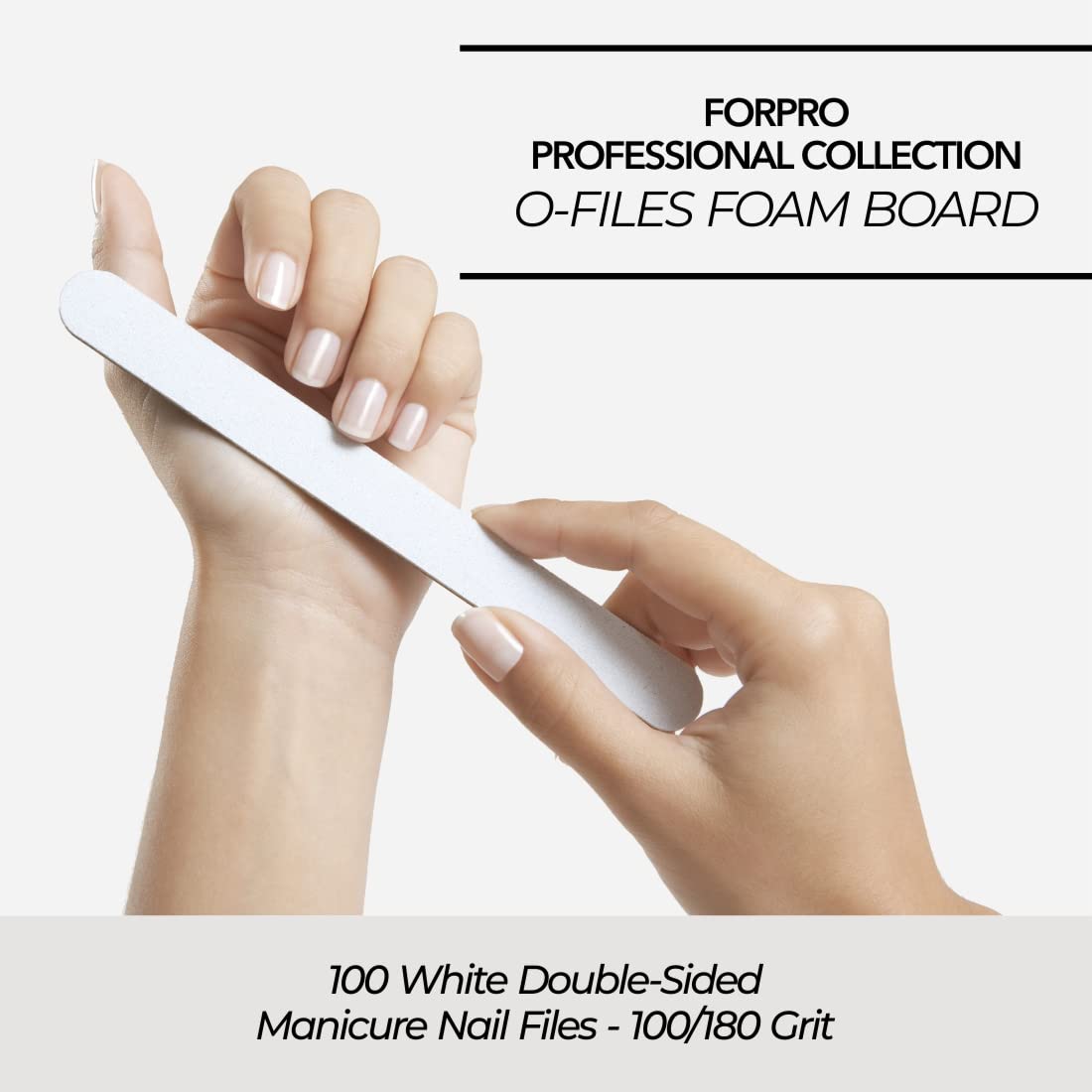 ForPro O-Files: idéal pour enlever les résidus gel/acrylique en douceur
