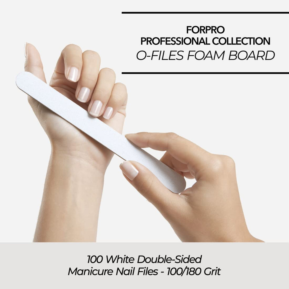 ForPro O-Files: idéal pour enlever les résidus gel/acrylique en douceur
