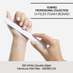 ForPro O-Files: idéal pour enlever les résidus gel/acrylique en douceur
