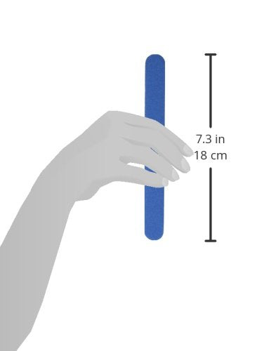 ForPro Panneau mousse bleu, cœur rembourré facilitant le modelage des ongles.