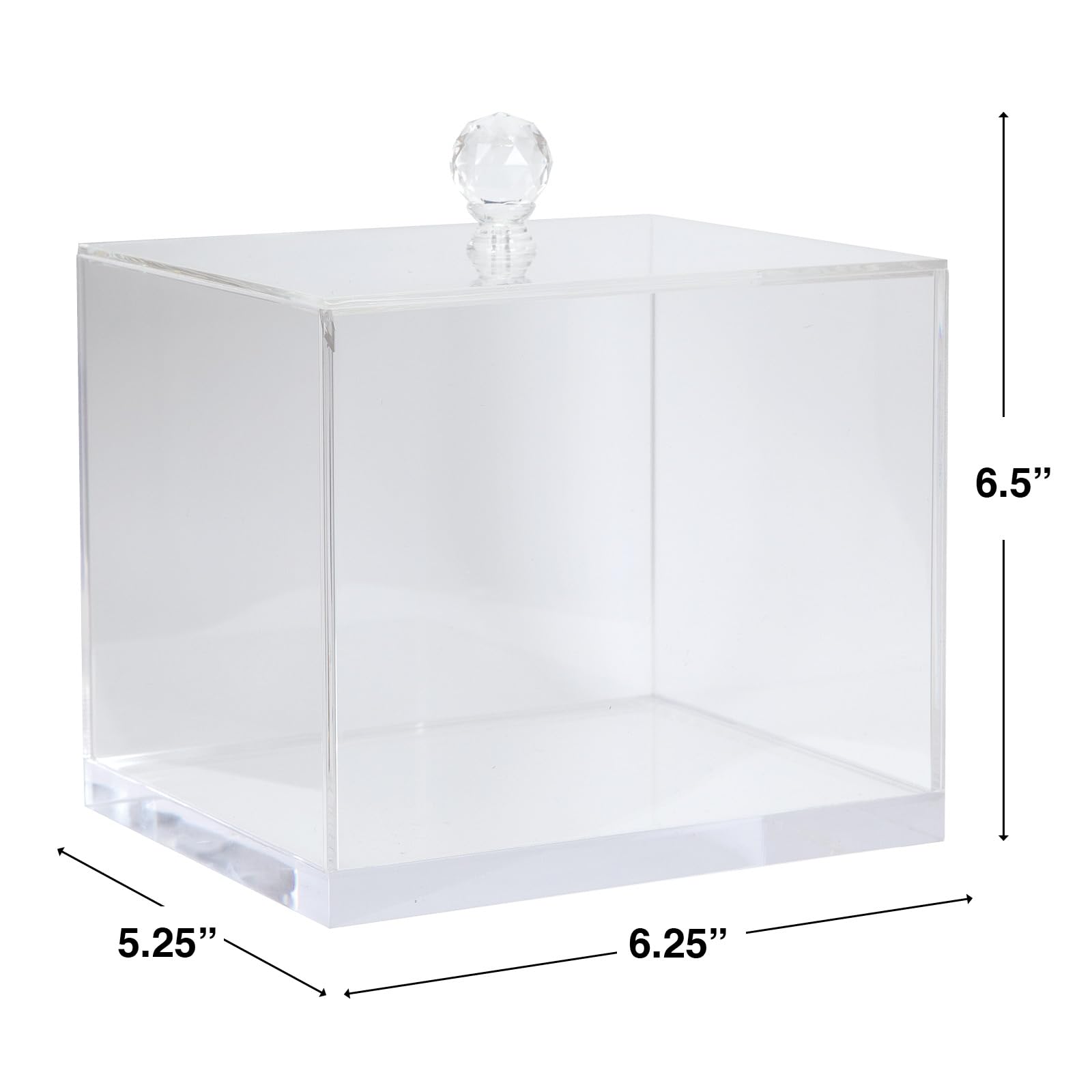 ForPro Premium Pure & Simple XL dimensions intérieures 6x5x4,75 pouces: ajustement précis.