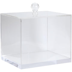 ForPro Premium Pure & Simple XL porte-serviettes en acrylique: rangement net et durable.