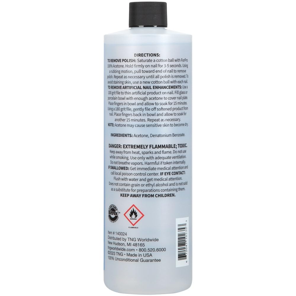 ForPro Professional Collection: coton imbibé prêt à enlever le vernis et le gel.