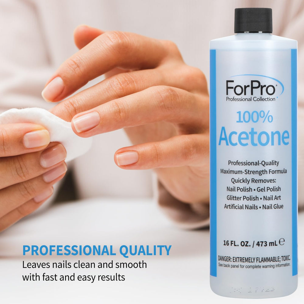 ForPro Professional Collection: retire le vernis et les paillettes avec précision.