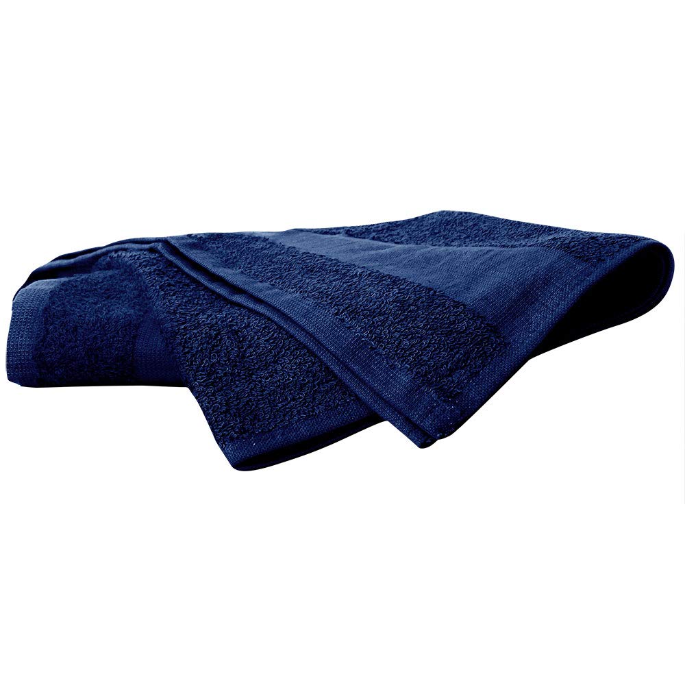 ForPro serviettes couleur marine, couleur stable après lavages répétés, aspect pro.