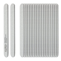 Lime à ongles ForPro Zebra, face grain 100 pour ponçage efficace