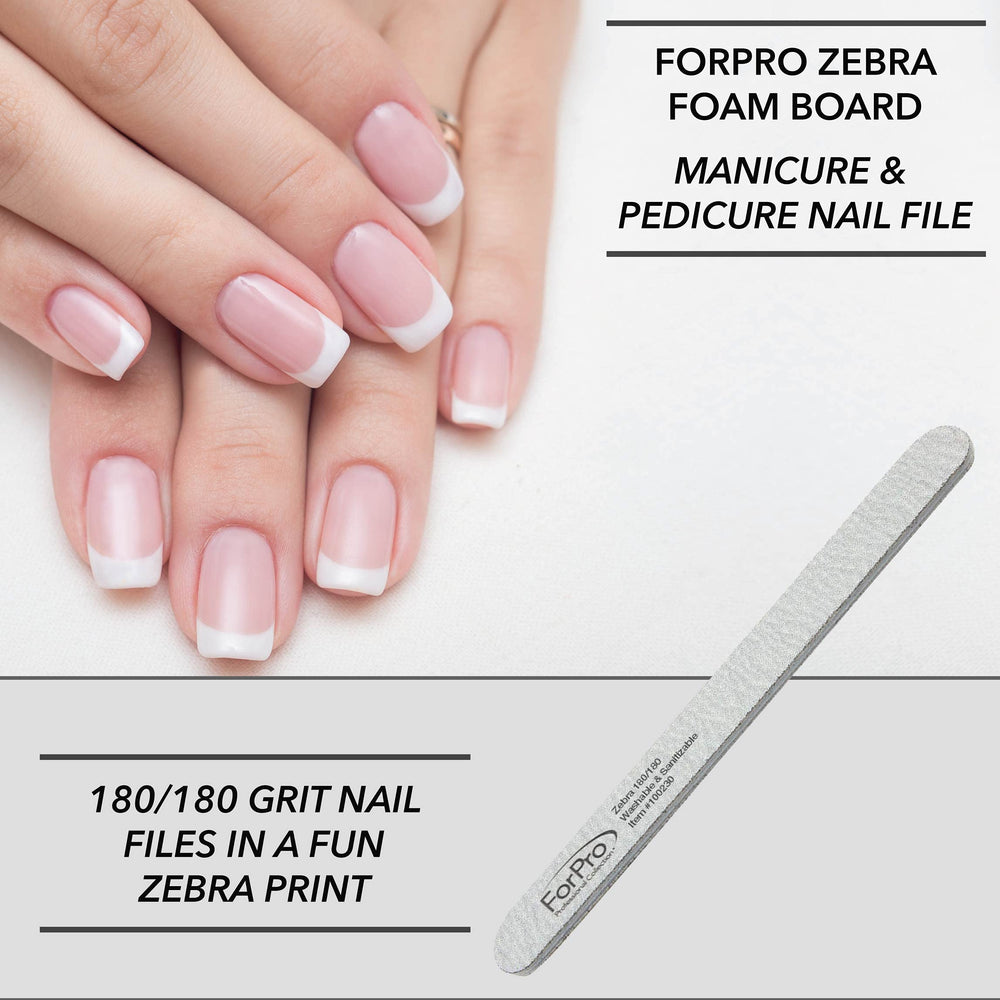 ForPro Zebra planche mousse robuste et durable pour une utilisation pro.