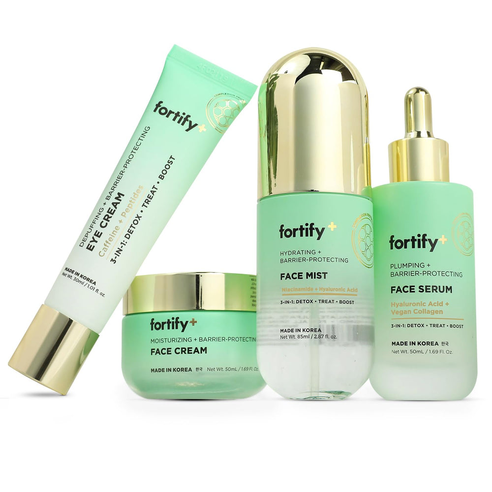 Crème contour des yeux Fortify Skincare, réduction des poches et cernes.
