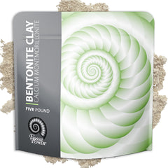 FOSSIL POWER Poudre Bentonite Calcium 5lb – purification profonde des pores.