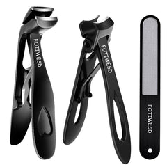 Ensemble complet Fotiwesd coupe-ongles pour seniors, pratique et efficace