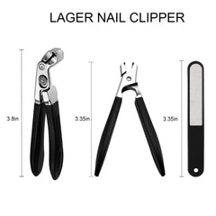Fotiwesd coupe-ongles tête inclinée : précision facilitant les coupes.
