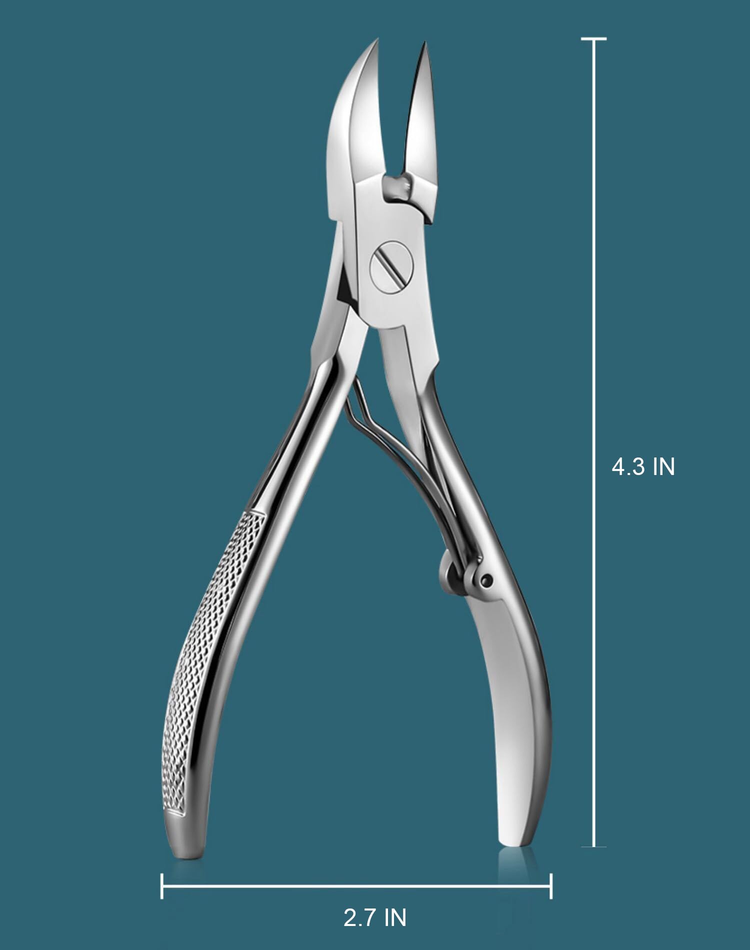 Coupe précise et délicate des ongles incarnés avec Fotiwesd.