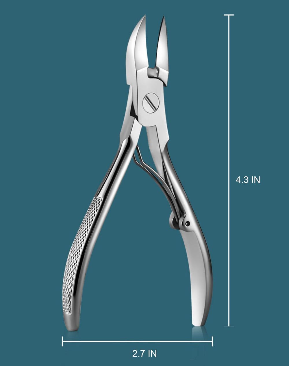 Coupe précise et délicate des ongles incarnés avec Fotiwesd.