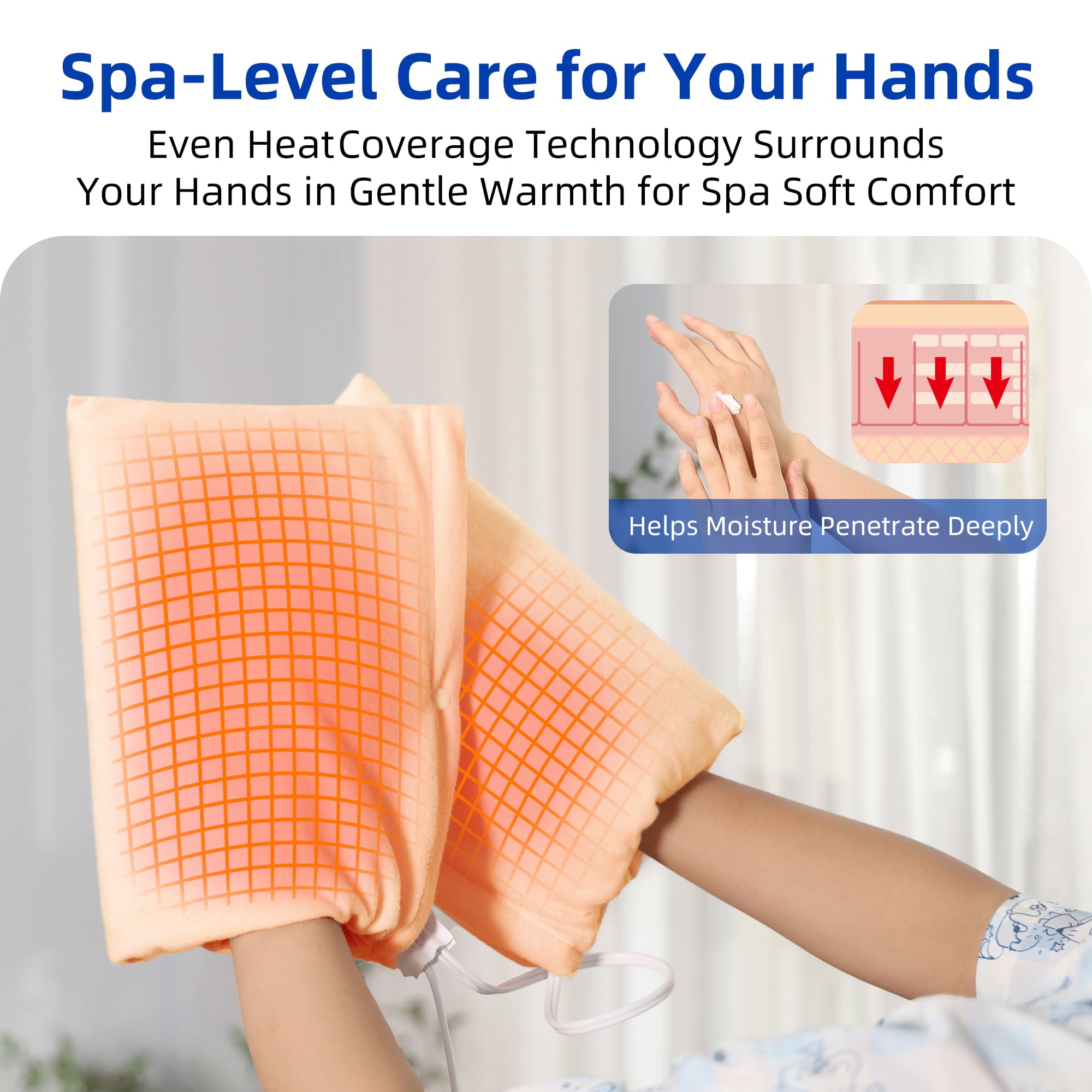 Gants chauffants FOWARM: minuterie intégrée et extinction automatique