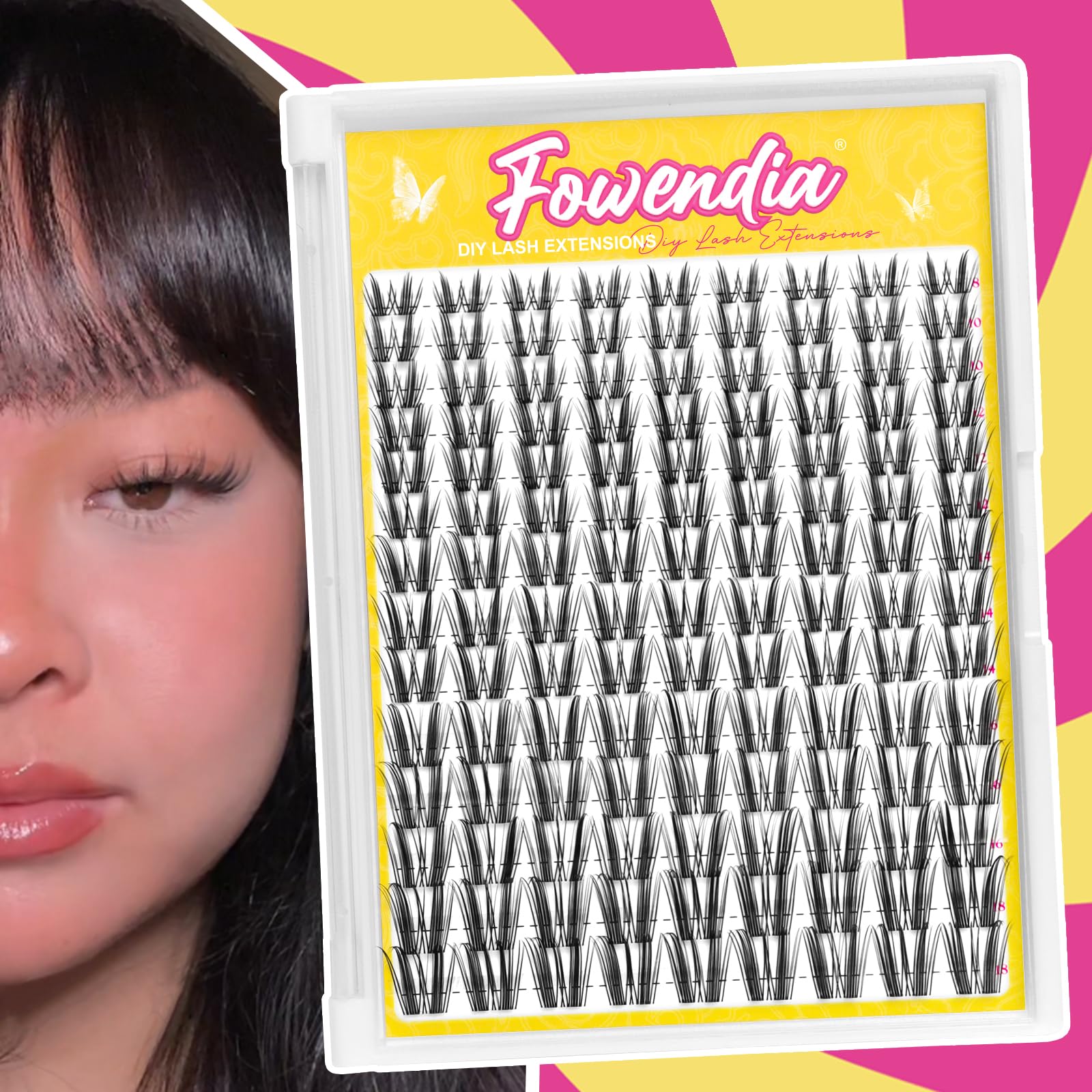 Bande ultra-fine 0,3 mm Fowendia Freya 8-18mm pour un contour subtil.