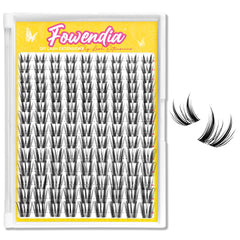 Cils Fowendia – groupes cils effiles Freya 8-18mm pour un regard naturel et volumisé.