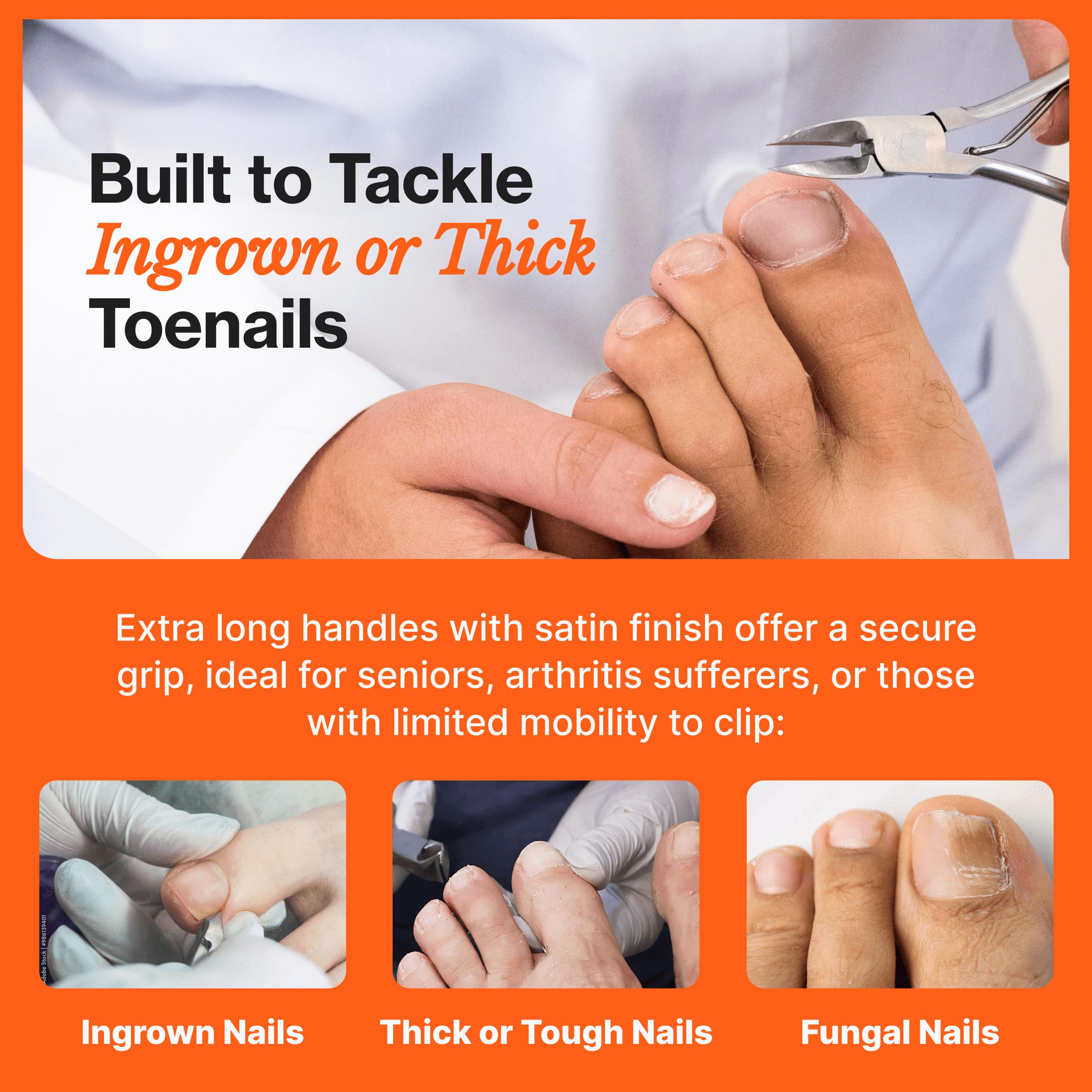 Fox Medical Equipment utilisation-facile-seniors: design ergonomique facilitant les soins des pieds.