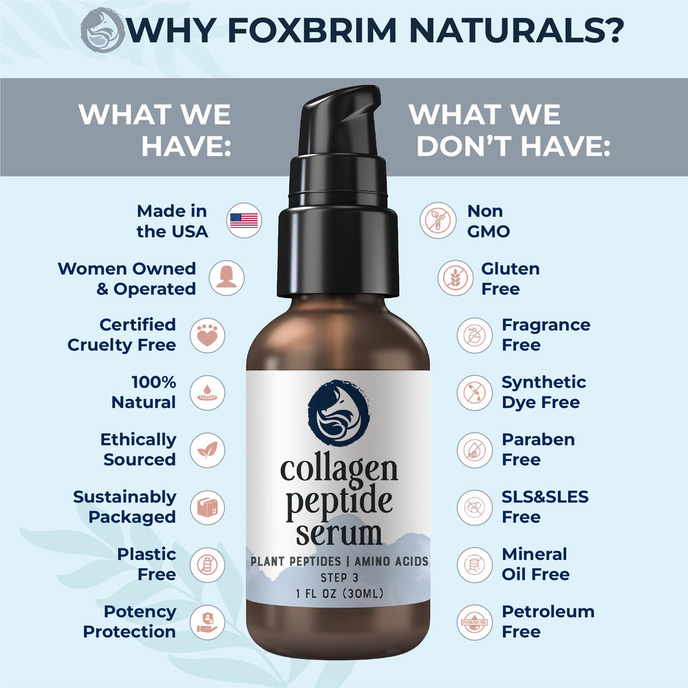 Foxbrim Naturals Hydratation légère grâce à l'acide hyaluronique
