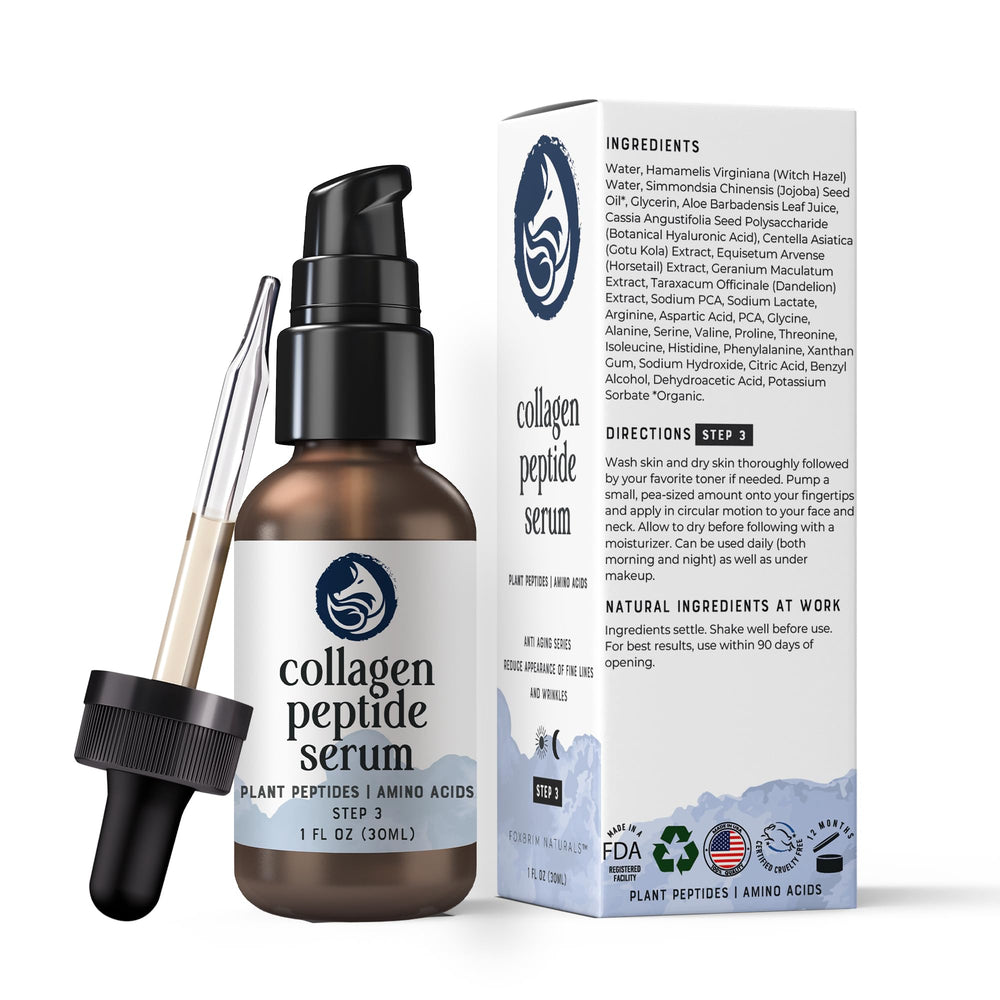 Foxbrim Naturals Rituel de soin quotidien pour peau plus ferme