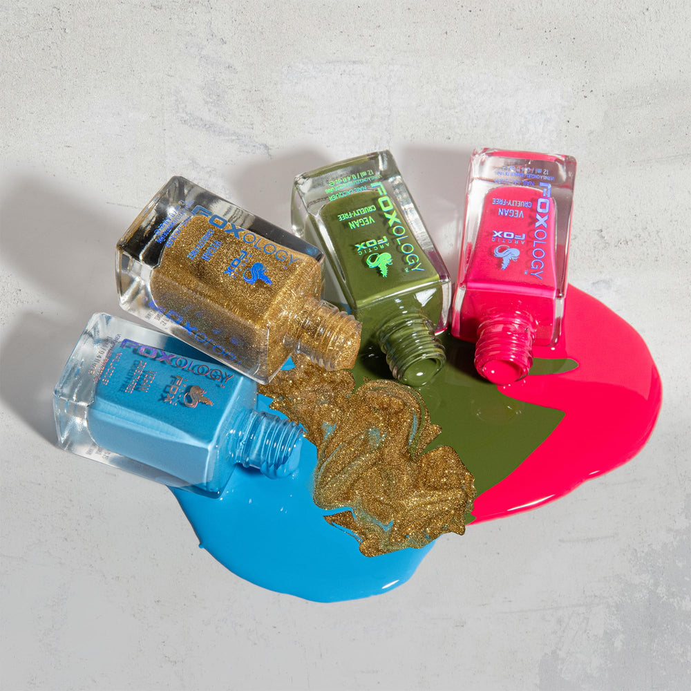 Vernis Foxology Jinx fabriqué aux Etats-Unis, formulation vegan et cruelty-free.
