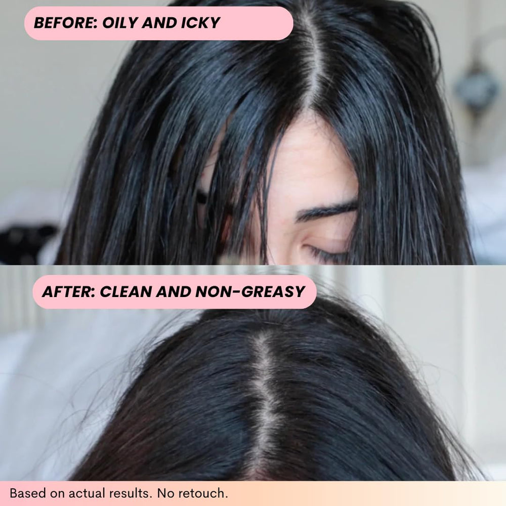 FoxyBae : application sans rinçage, cheveux nets en quelques minutes.