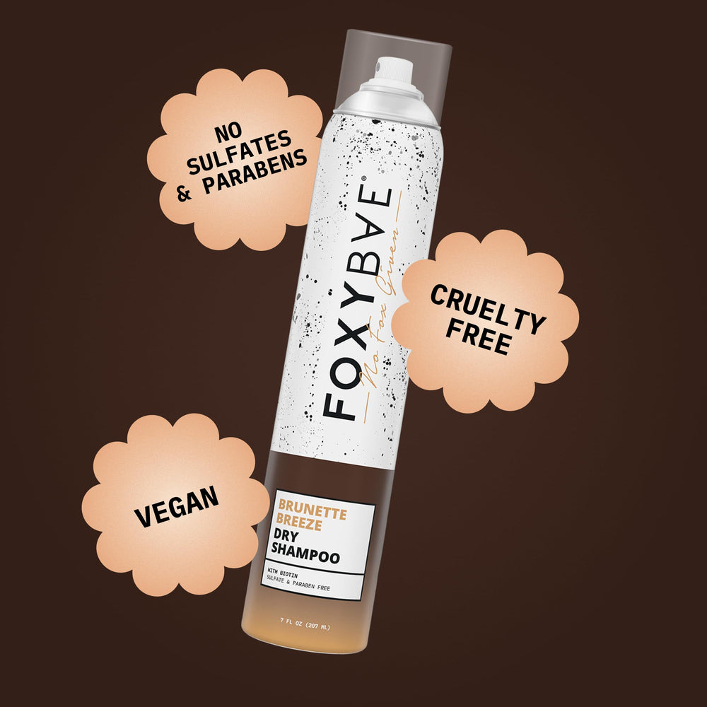 FoxyBae Brunette Breeze: usage rapide entre les lavages pour plus de volume.