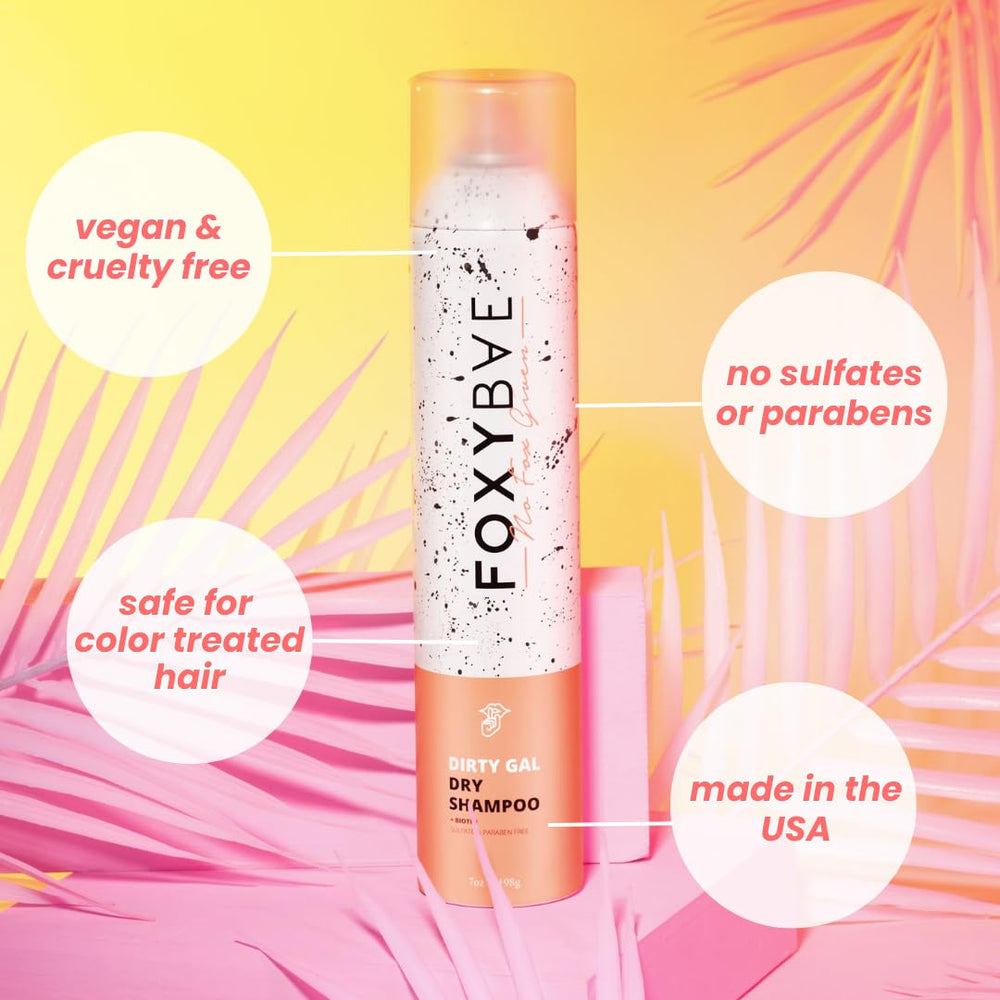 FoxyBae : formule sans sulfates ni parabènes, adaptée aux cheveux colorés.