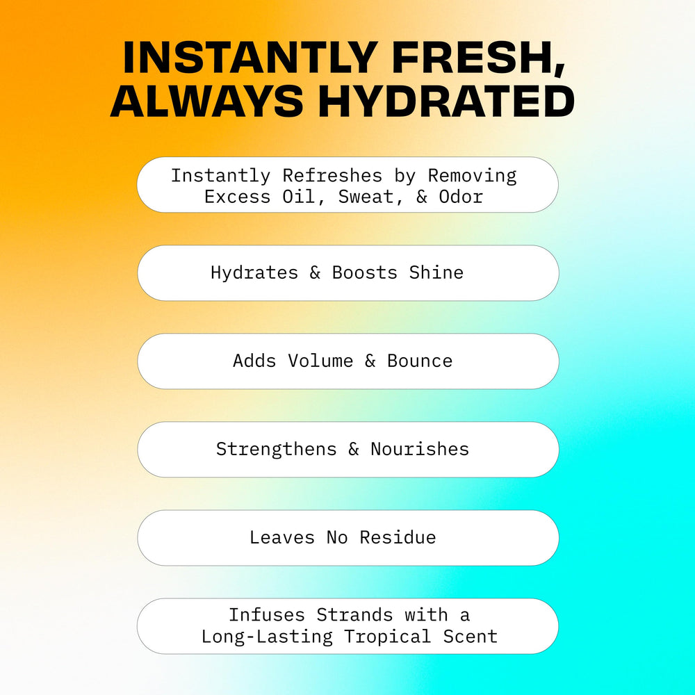FoxyBae Hydrating Dry Shampoo absorbs oil at roots