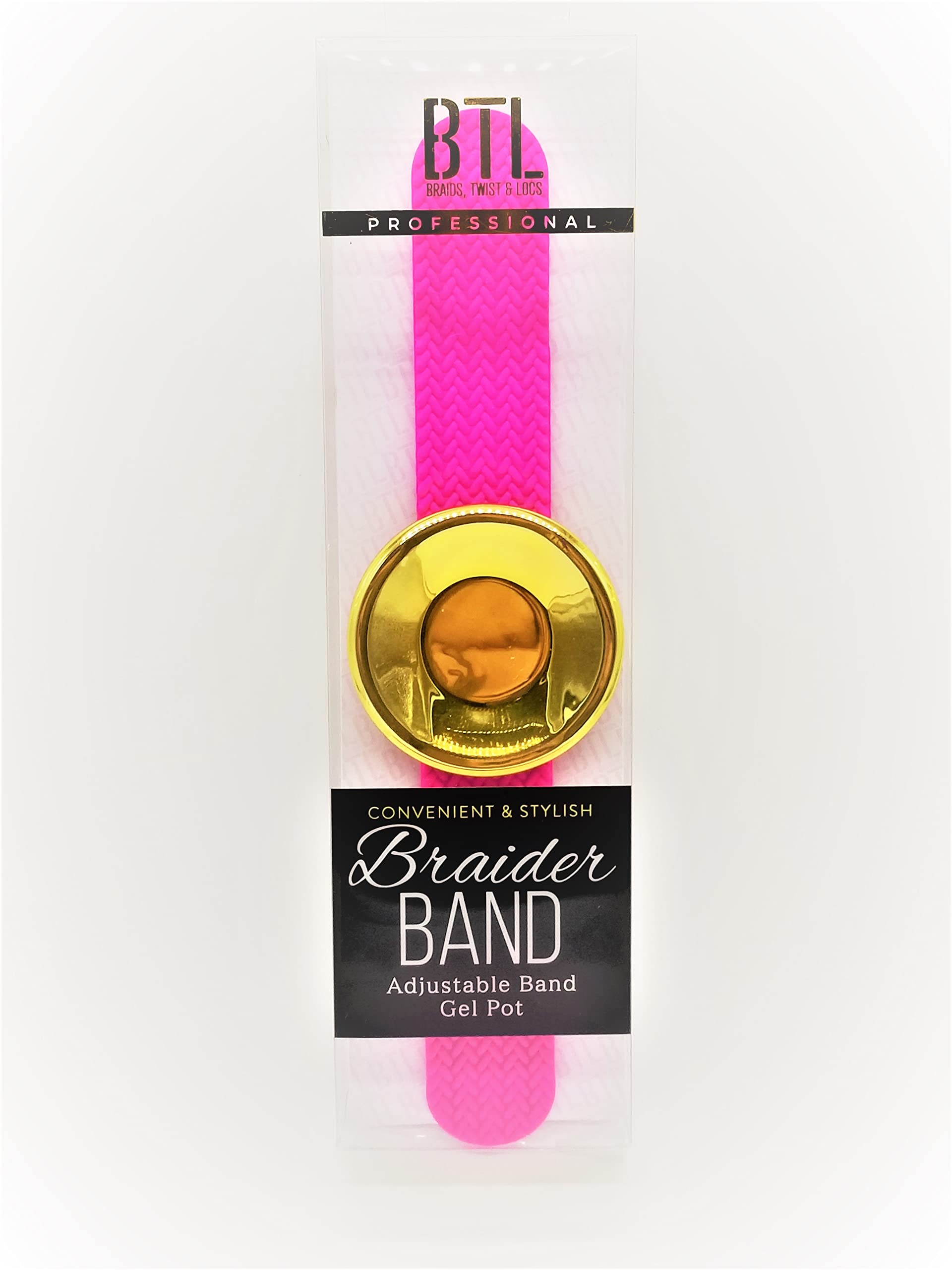 BTL Pot Gel Bande Tresses – maintien longue durée sans frisottis, idéal pour tresses nettes.