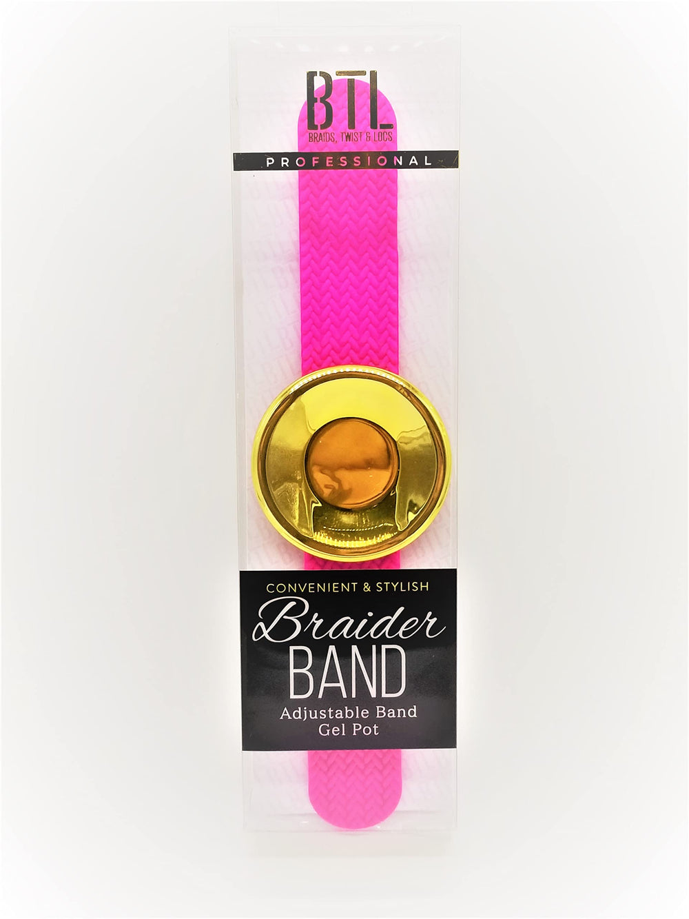 BTL Pot Gel Bande Tresses – maintien longue durée sans frisottis, idéal pour tresses nettes.