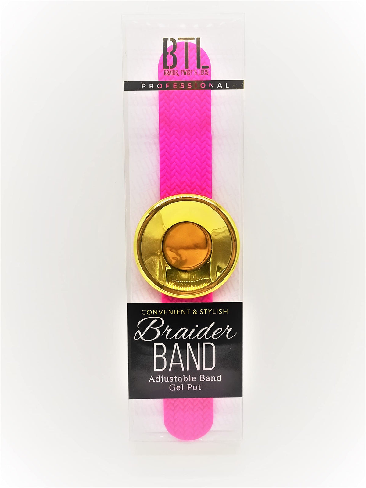 BTL Pot Gel Bande Tresses – maintien longue durée sans frisottis, idéal pour tresses nettes.