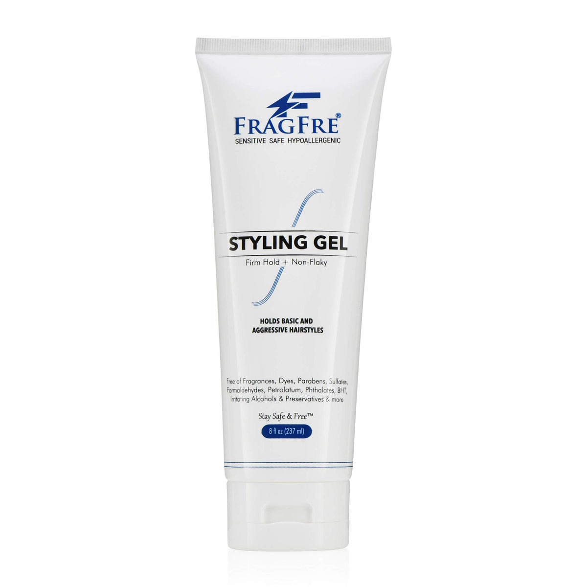 FRAGFRE Gel Coiffant Tenue Ferme Sans Parfum, fixation durable sans odeur.